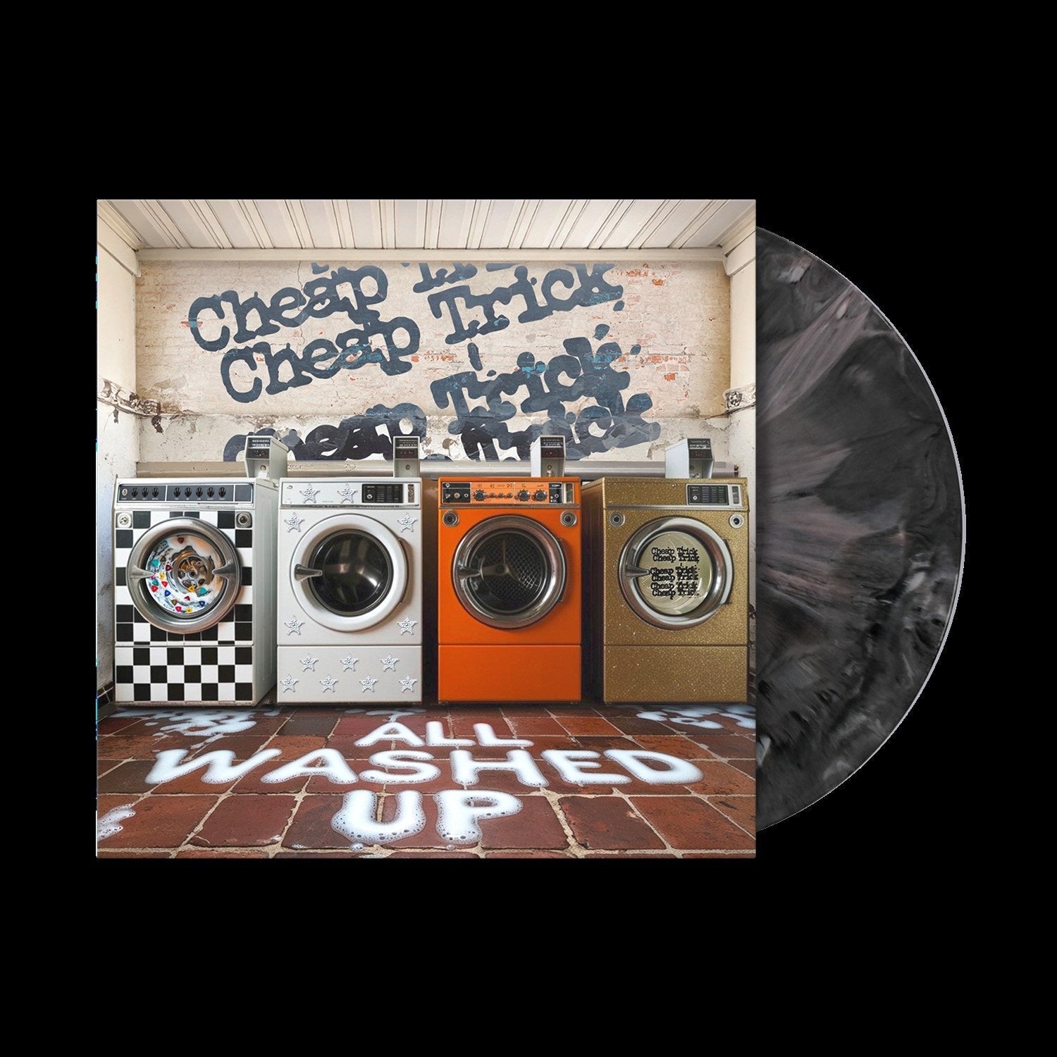 Cheap Trick All Washed Up [Graphite Marble LP]