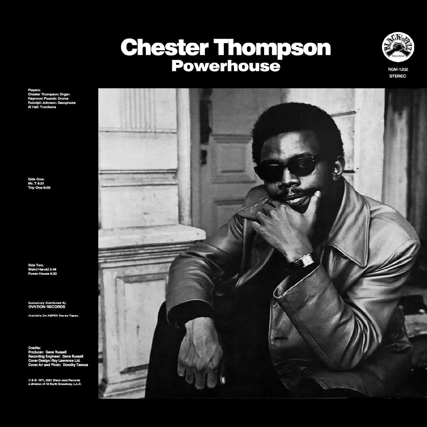 Chester Thompson Powerhouse (Blue With Black Swirl Vinyl)