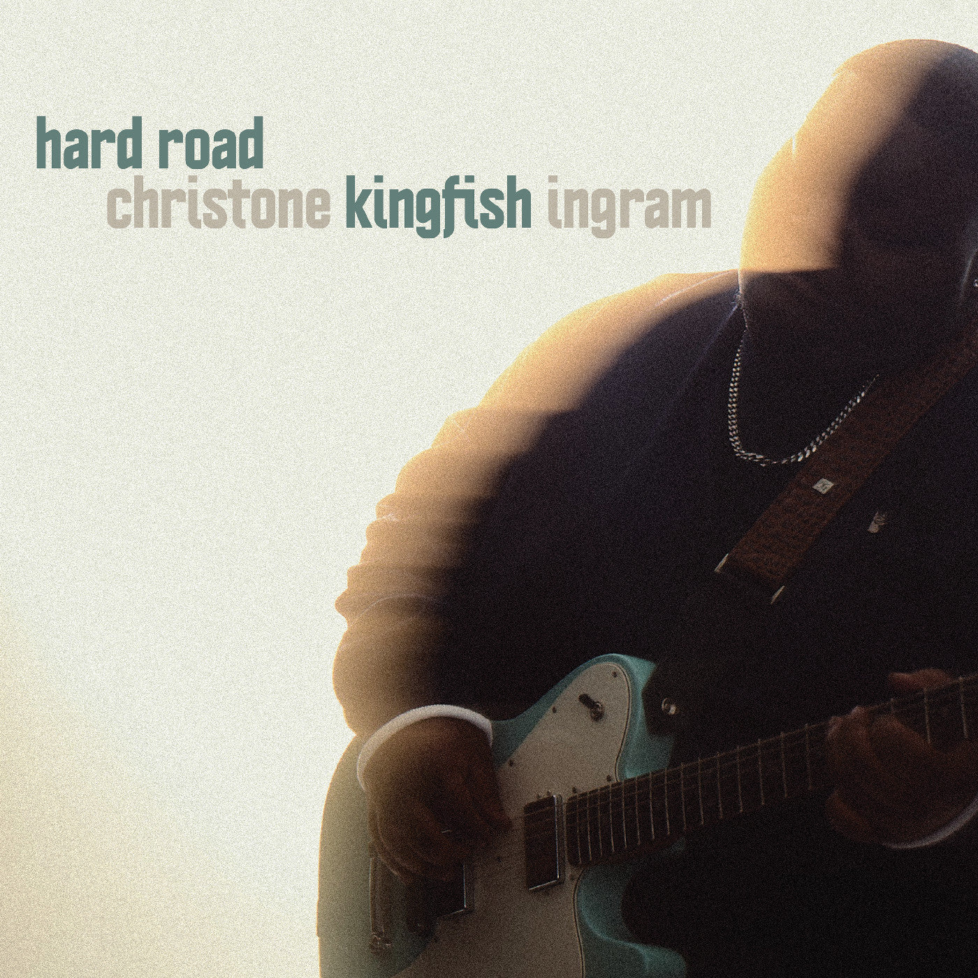 Christone "Kingfish" Ingram Hard Road (Green And White Splash Vinyl)