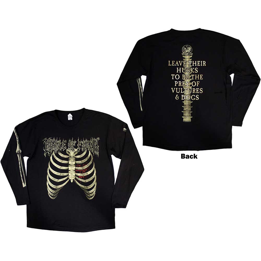 Cradle Of Filth Skeleton Black