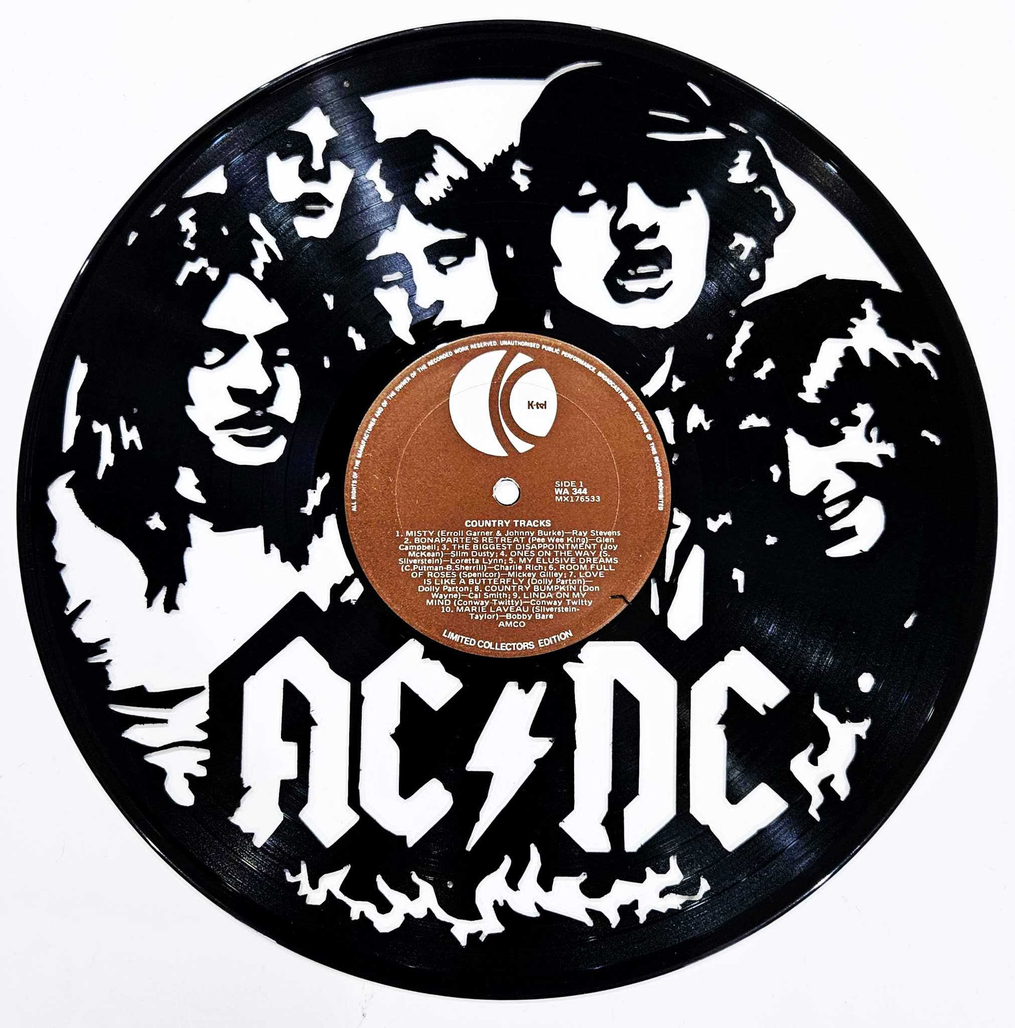 Vinyl Record Art - ACDC