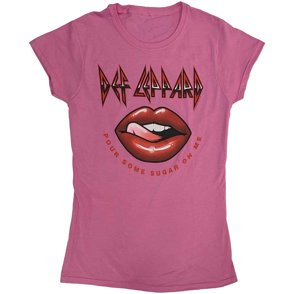 Def Leppard Pour Some Sugar On Me Lips Tour 2019 Pink