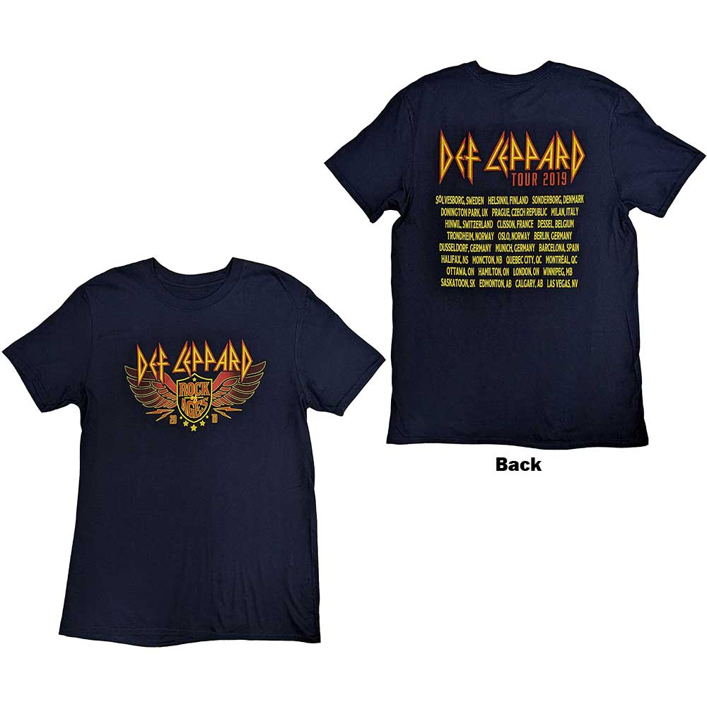 Def Leppard Rock Of Ages Tour 2019 Blue