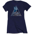 Def Leppard Triangle Logo Blue