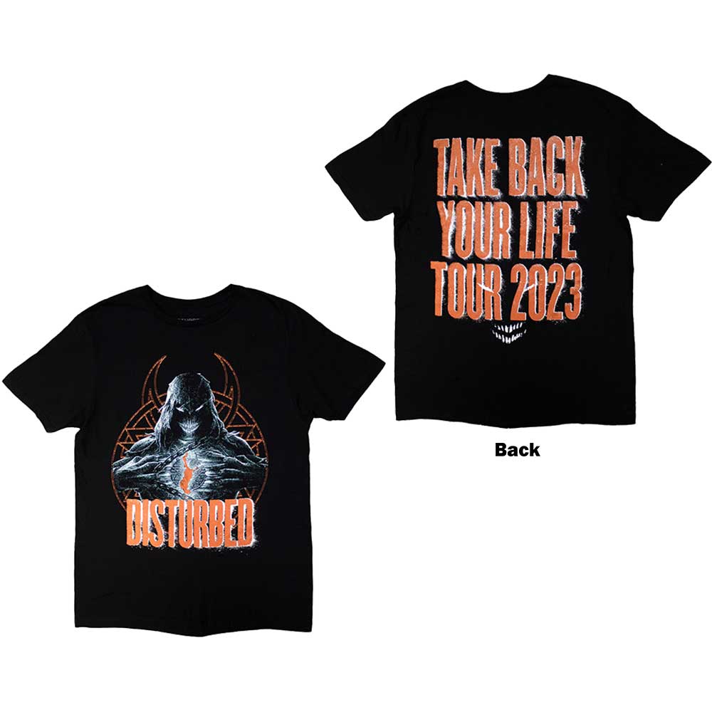 Disturbed European Tour '23 Take Back Black
