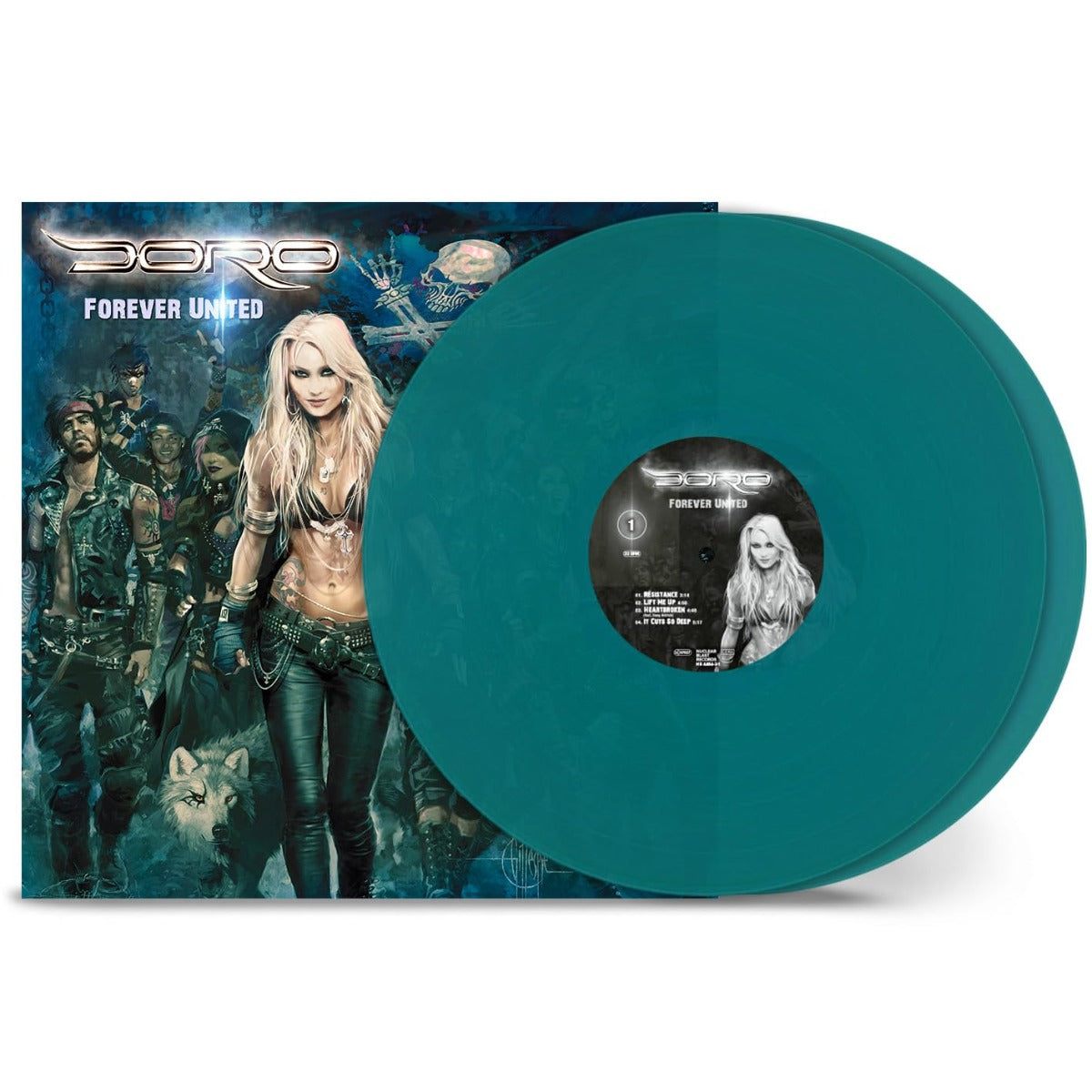Doro Forever United (Limited Edition, Translucent Green Colored Vinyl, Gatefold LP Jacket) (2 Lp's)