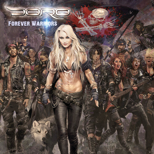 Doro Forever Warriors (Limited Edition, Translucent Orange Colored Vinyl, Gatefold LP Jacket) (2 Lp's)