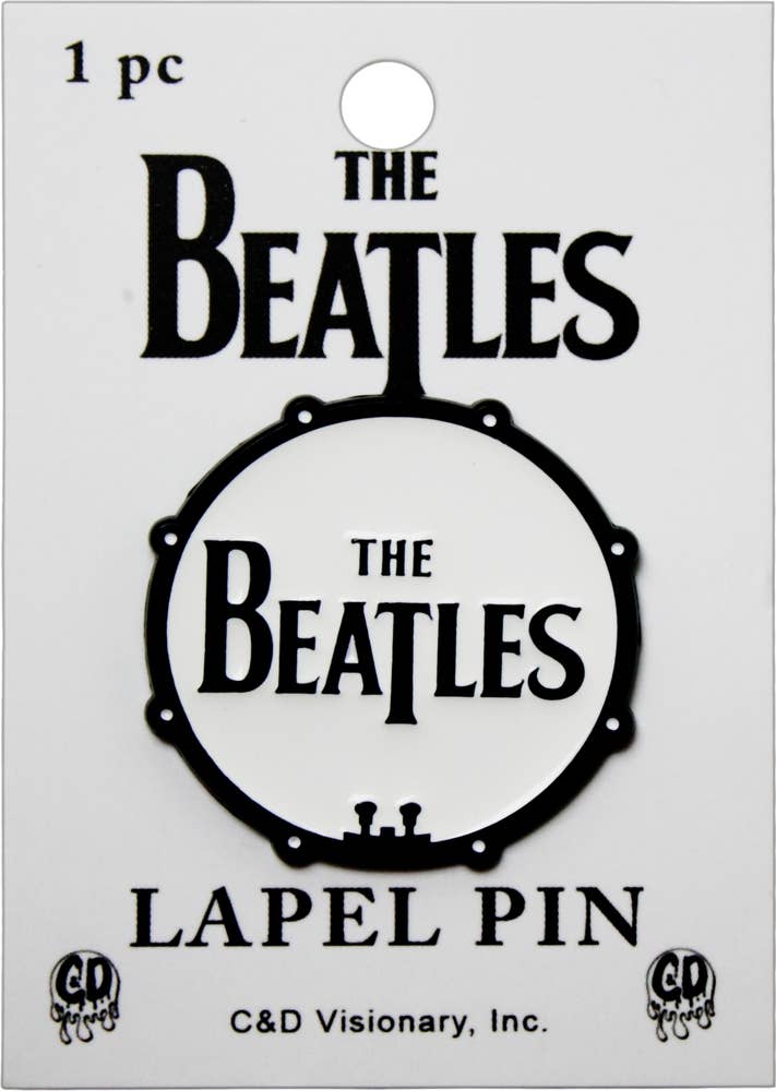 Enamel Pin - The Beatles - Bass Drum