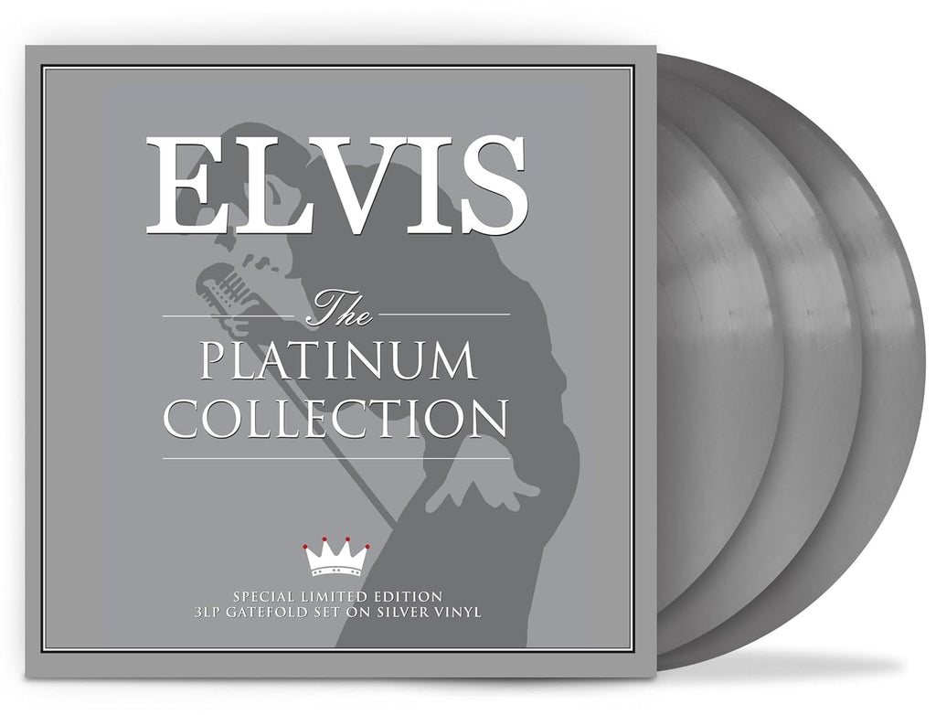 Elvis Presley The Platinum Collection (Limited Edition, Silver Colored Vinyl) [Import] (3 Lp's)