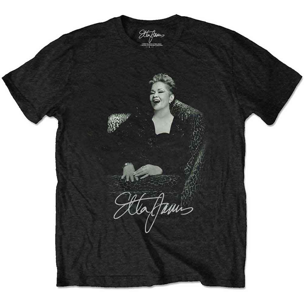 Etta James Etta Seated Black