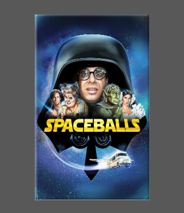 SPACE BALLS, Magnet, Button, Mirror, MOVIE POSTER: (1) Magnet