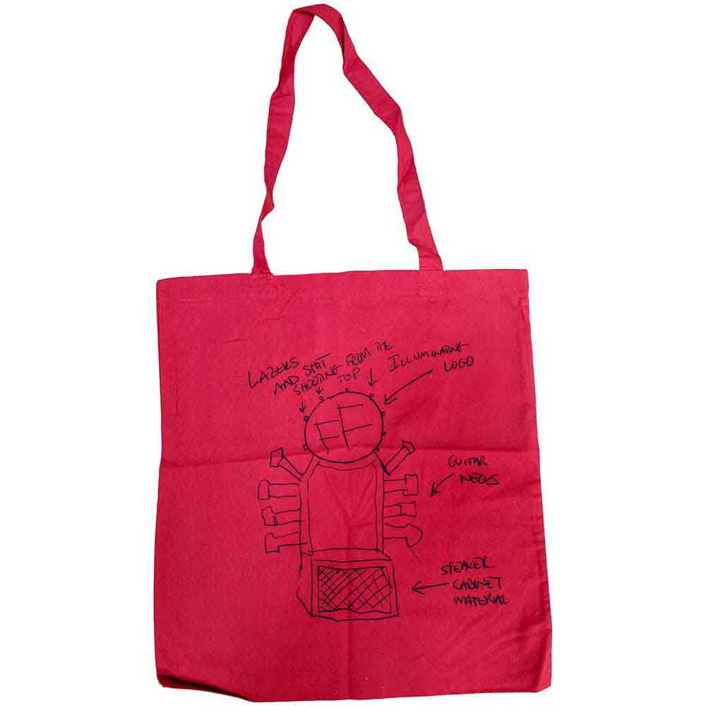 Foo Fighters Hand-Drawn Red