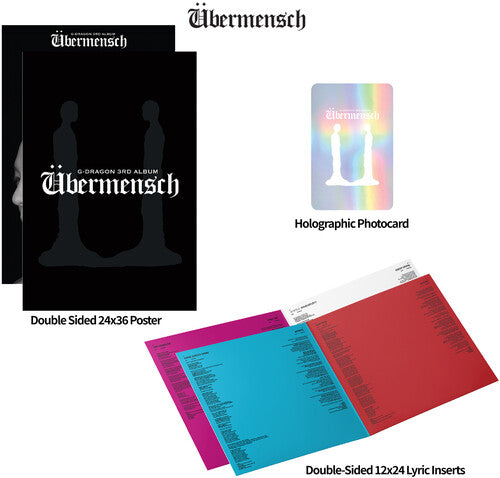 G-Dragon Ubermensch - Die-Cut Mirrorboard (Poster)
