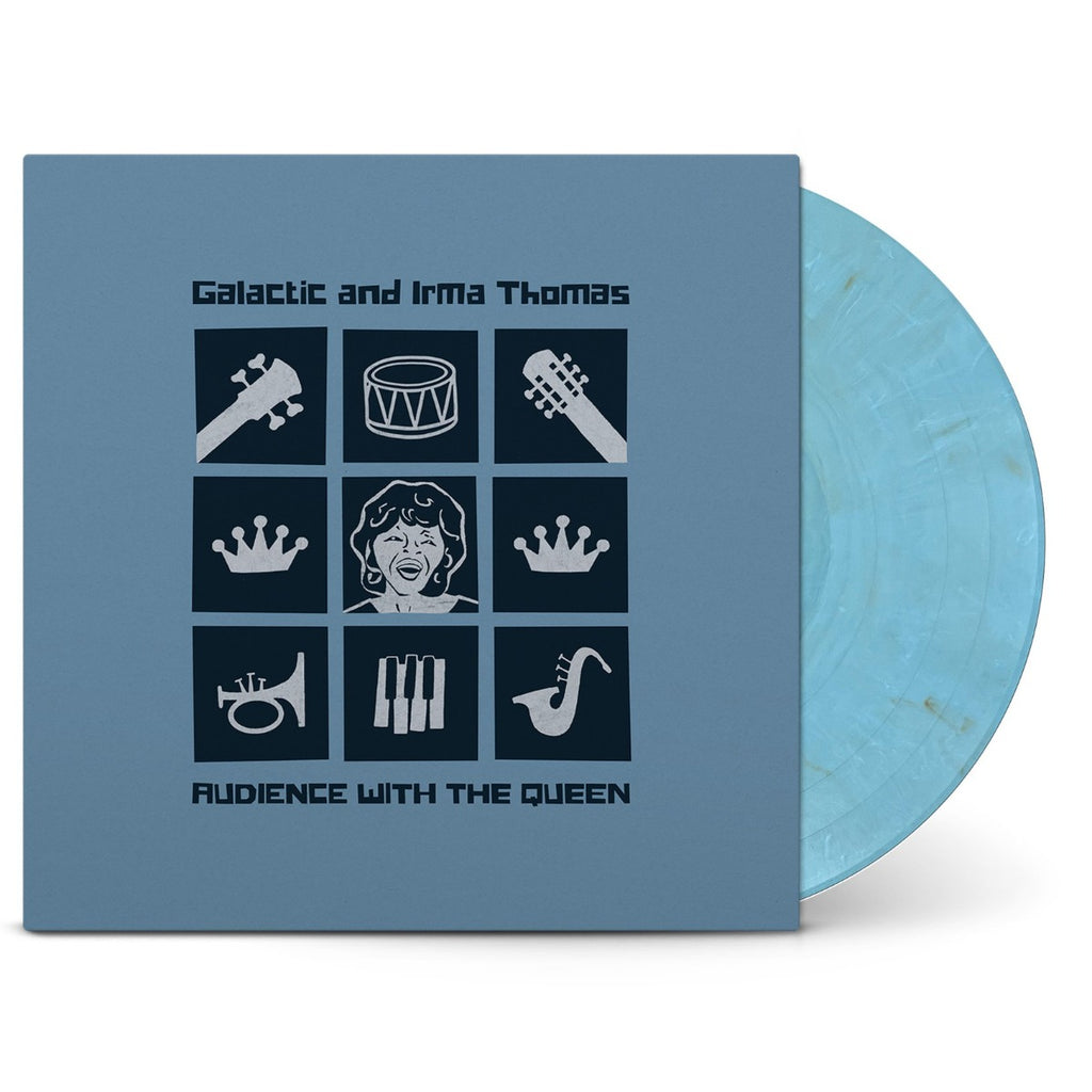 Galactic with Irma Thomas Audience With The Queen (Indie Exclusive, Sky Blue and Gold Colored Vinyl)