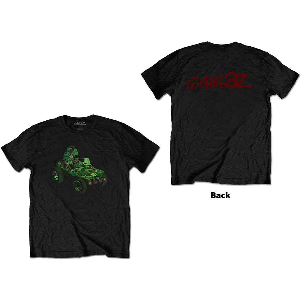 Gorillaz Group Green Geep Black