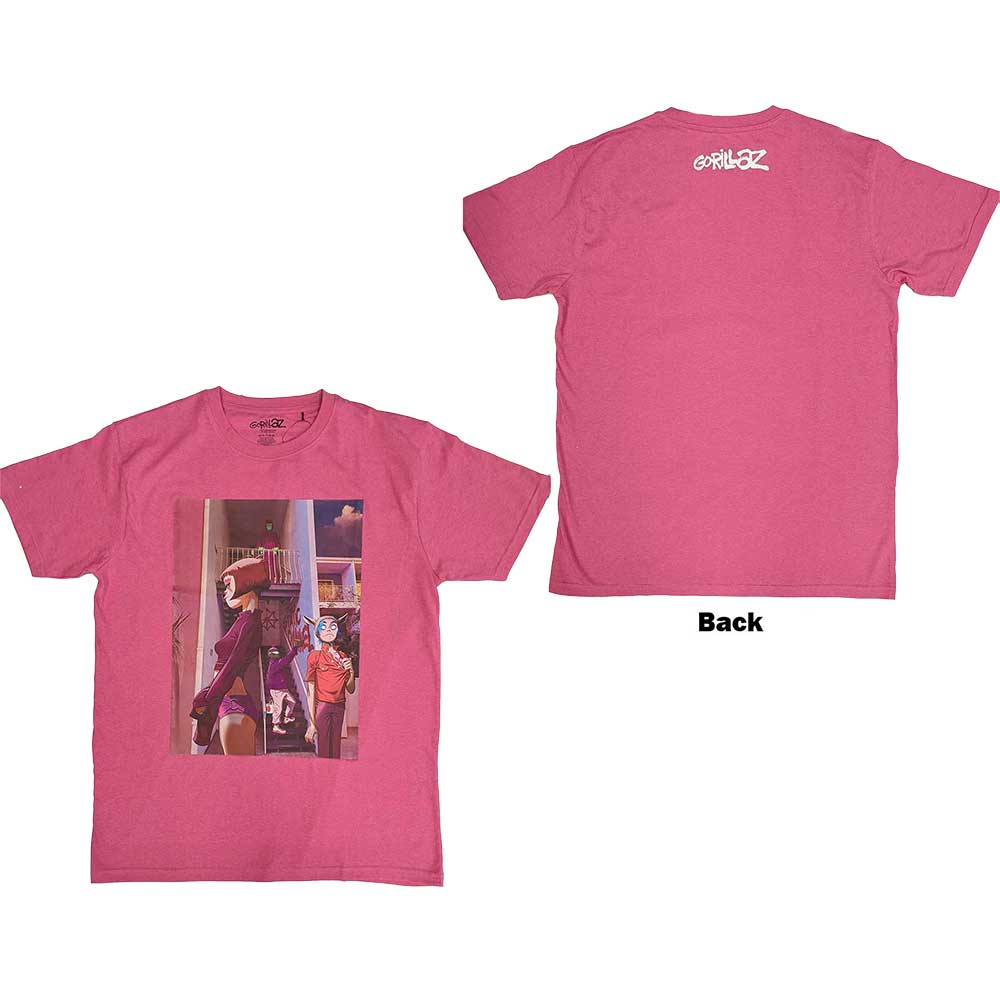 Gorillaz The Static Channel Pink
