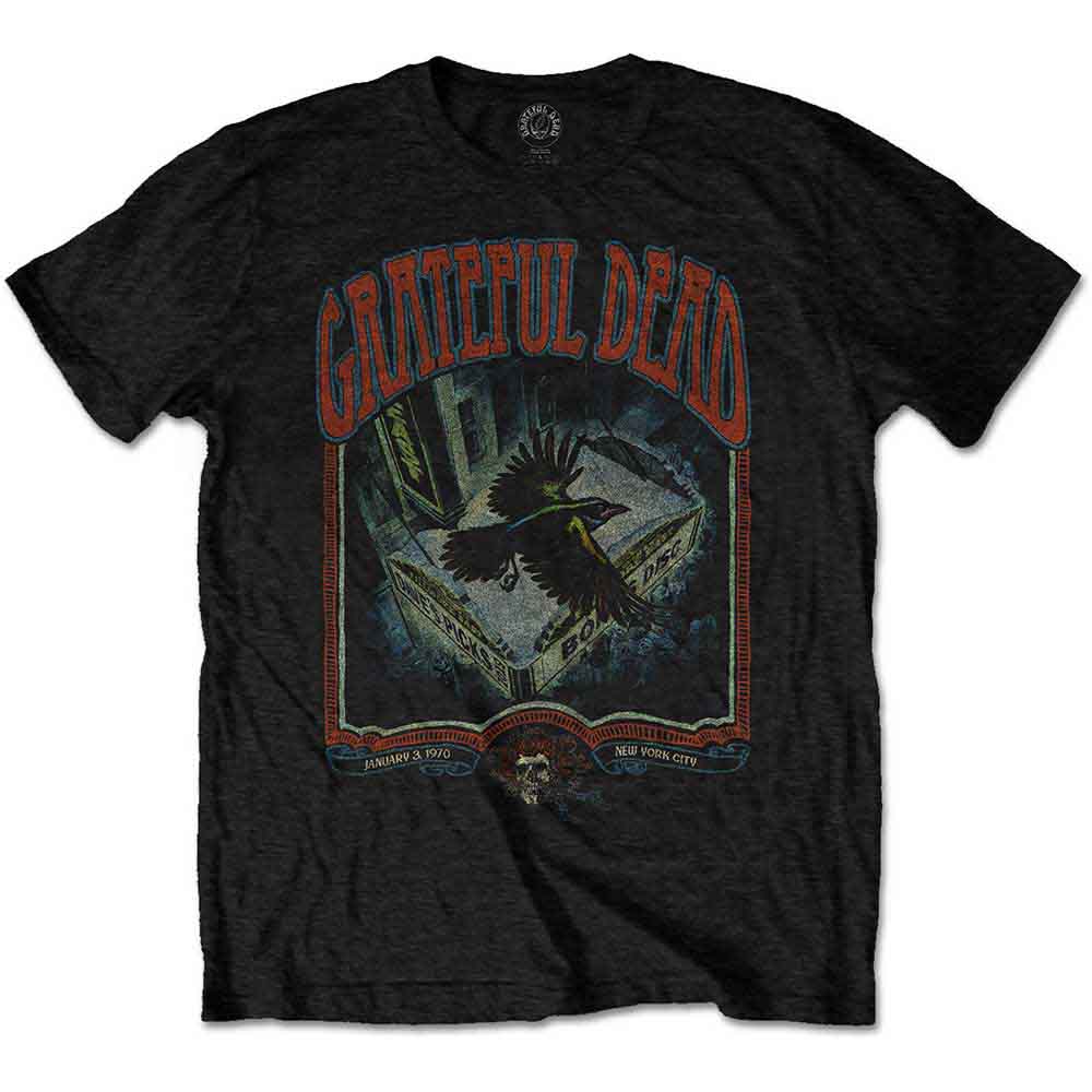 Grateful Dead Vintage Poster Black
