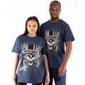 Guns N' Roses Faded Skull Blue