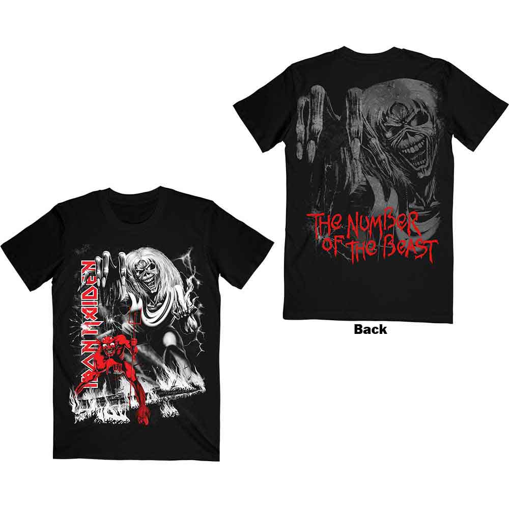 Iron Maiden Number Of The Beast Jumbo Black