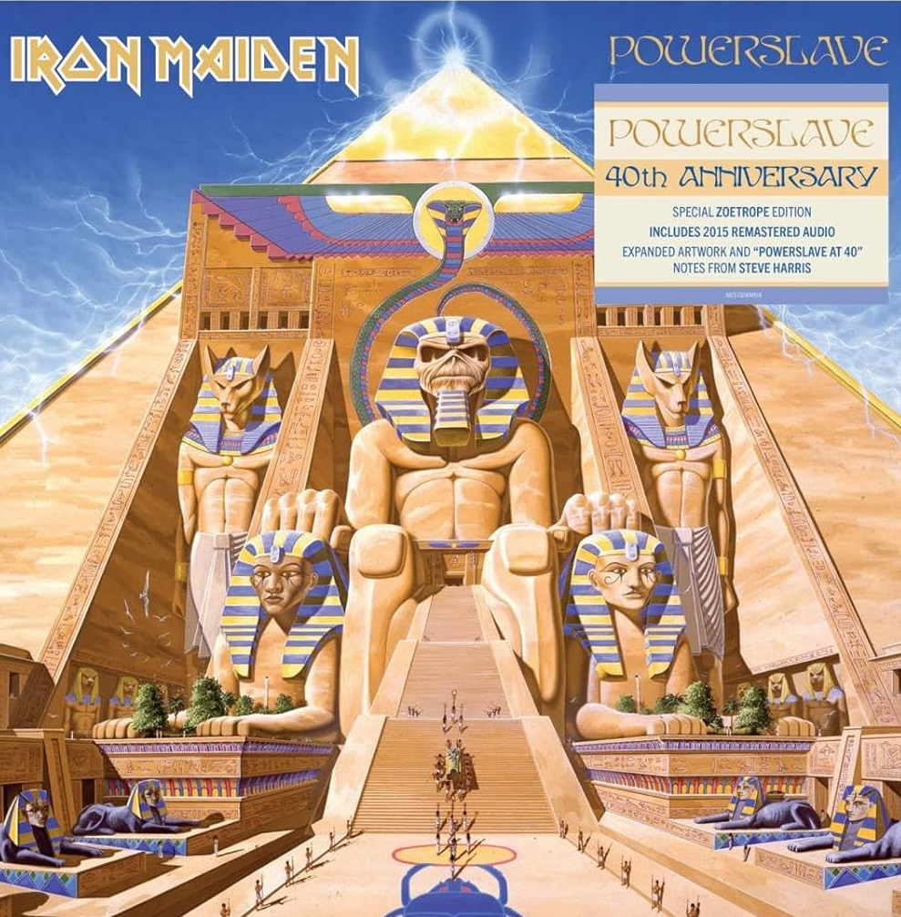 Iron Maiden Powerslave (Limited Edition, Zoetrope, Anniversary Edition, Remastered) [Import]