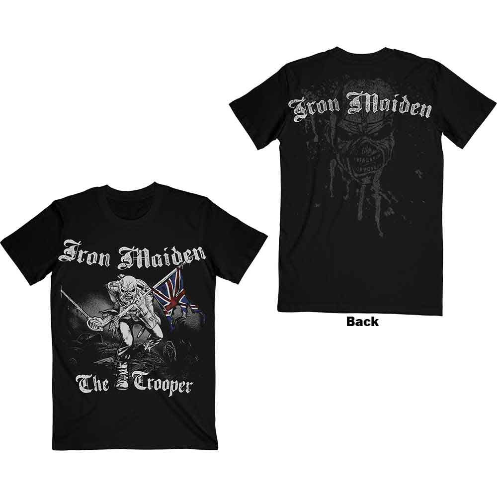 Iron Maiden Sketched Trooper Black