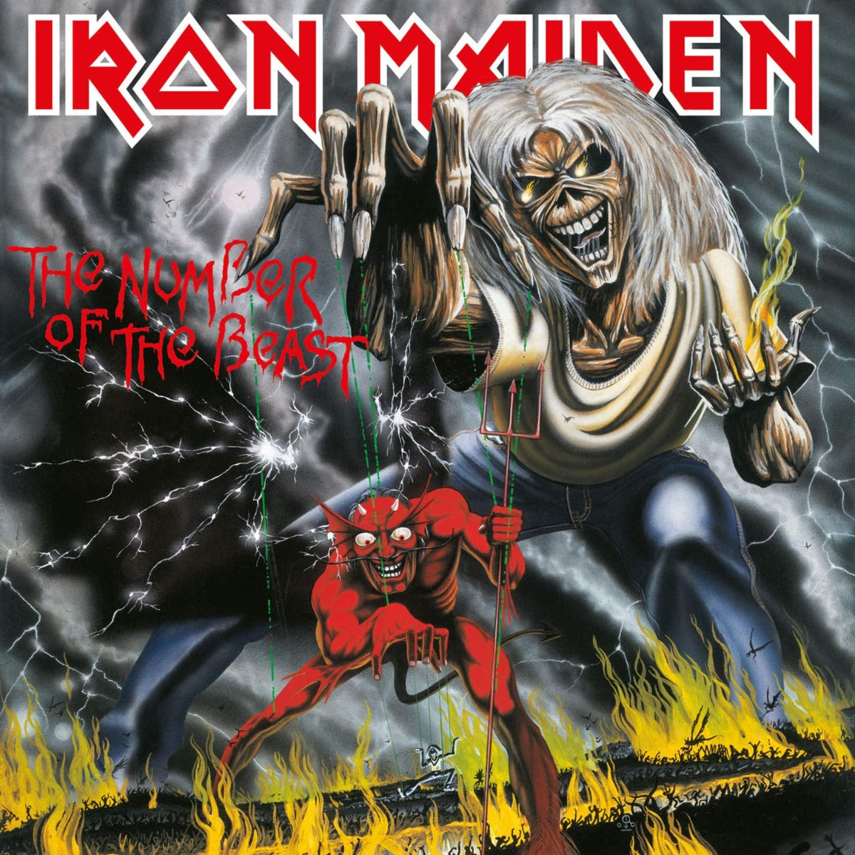 Iron Maiden The Number of the Beast (180 Gram Vinyl, Remastered)