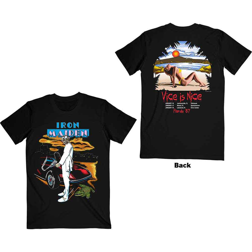 Iron Maiden Vice Is Nice Black