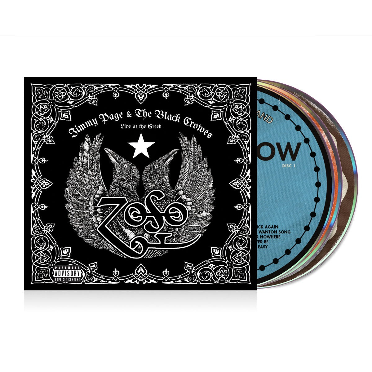 Jimmy Page & The Black Crowes Live At The Greek (3 Cd's)