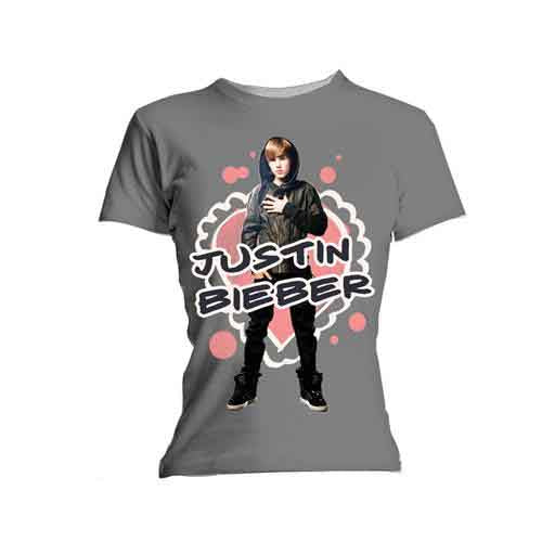Justin Bieber Cut Out Hearts Grey