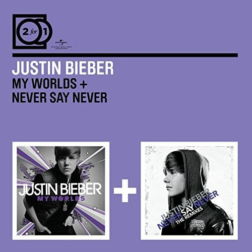 Justin Bieber MY WORLDS + NEVER SAY NEVER