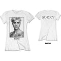 Justin Bieber Sorry Ladies White