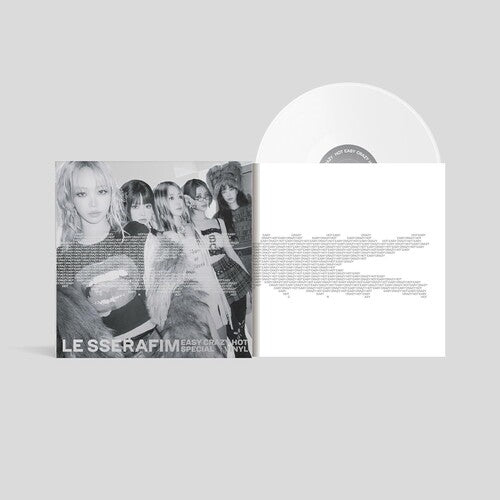 LE SSERAFIM Easy-Crazy-Hot' Special Vinyl [SILVER WHITE]