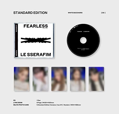 LE SSERAFIM FEARLESS [Standard Edition CD]