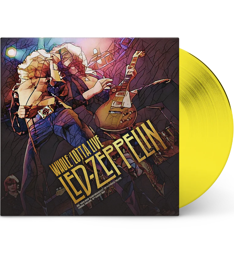 Led Zeppelin Whole Lotta Live: The Playhouse Theatre, London, England- August 10th, 1969 (Limited Edition, Yellow Colored Vinyl) [Import]