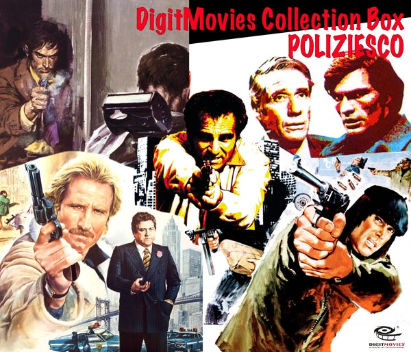 Luciano Michelini/Franco Micalizzi/Manuel De Sica Digitmovies Collection Box Poliziesco