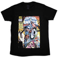 Marvel Comics Captain America Wheel Comic Cover Black