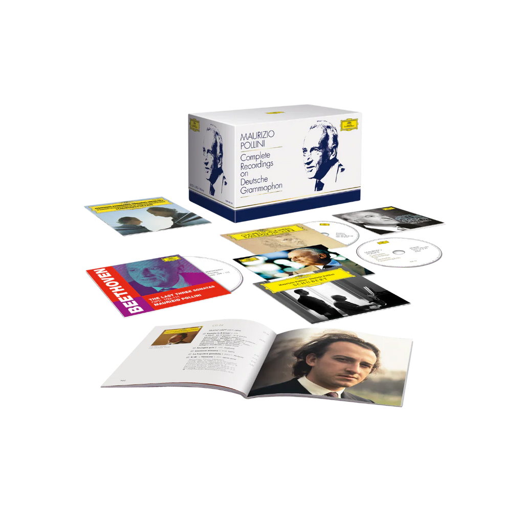 Maurizio Pollini Complete Recordings on Deutsche Grammophon [62 CD/2 DVD/Blu-ray]