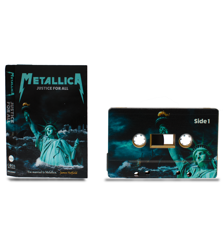 Metallica JUSTICE FOR ALL (GOLD SHELL)