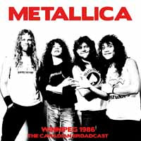Metallica WINNIPEG 1986