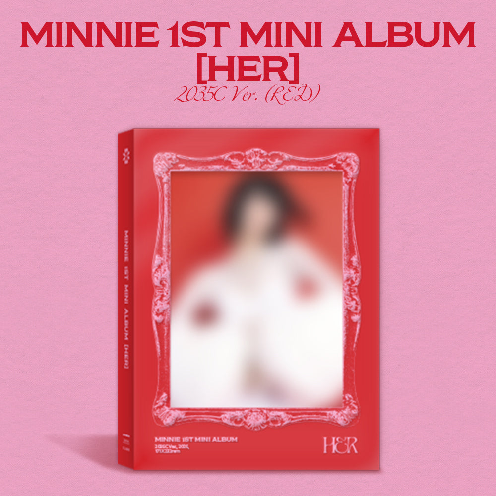 Minnie ((G)I-DLE) Her [2035C Ver.] (Booklet, Pencil, Photo / Photo Card, Poster, Postcard)