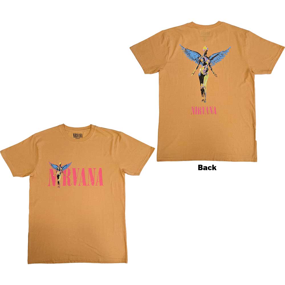Nirvana In Utero Angel Orange
