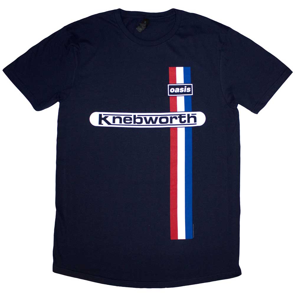 Oasis Knebworth Vertical Stripe Blue