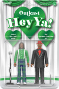 Outkast Super7 - OutKast - ReAction Figures Wv4 - Hey Ya! 2-Pack (Action Figure, Collectible)