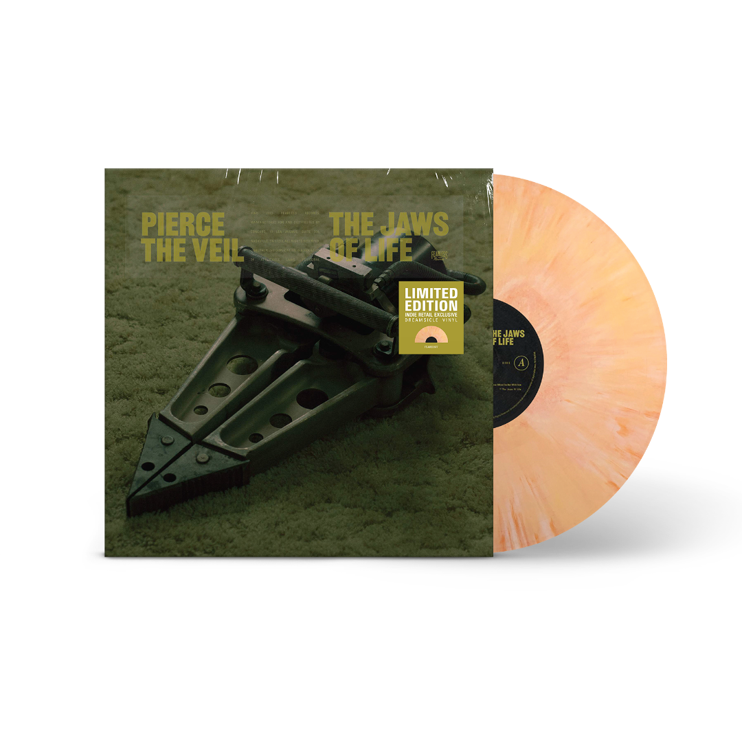 Pierce The Veil Jaws Of Life (Indie Exclusive, Limited Edition, Colored Vinyl, Dreamsicle Orange)