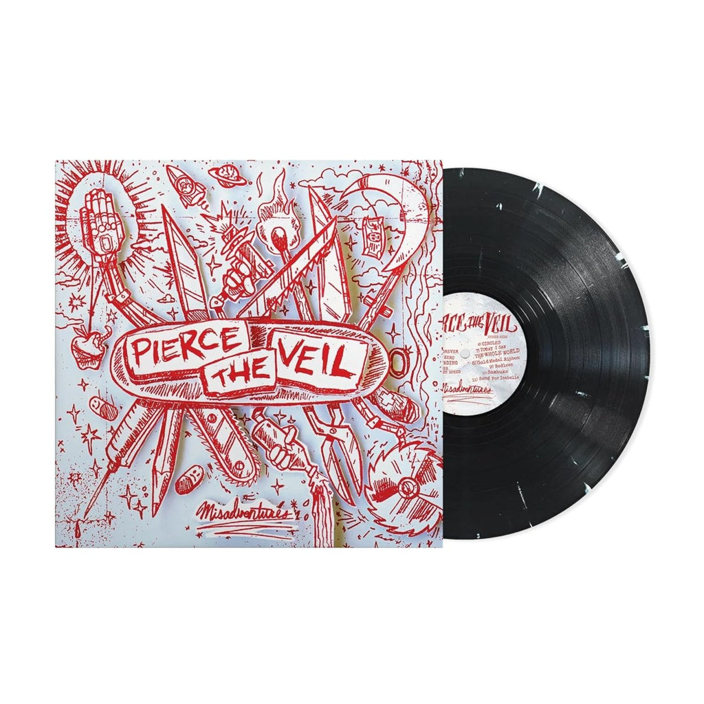 Pierce The Veil Misadventures [Explicit Content] (Limited Edition, Black & White Splatter Colored Vinyl)