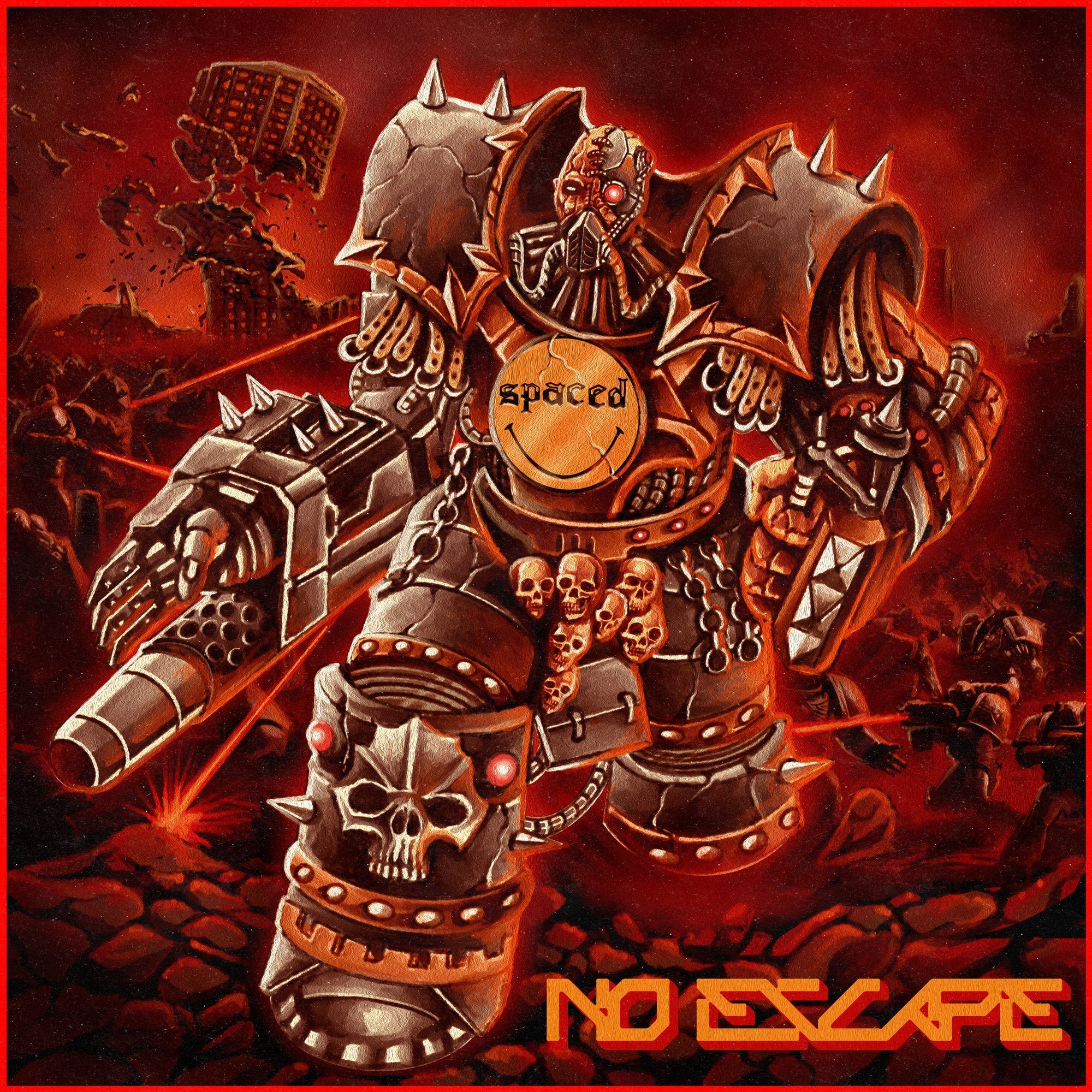 Spaced No Escape (Indie Exclusive) [Coke Bottle / Oxblood W/ Black Splatter Vinyl]