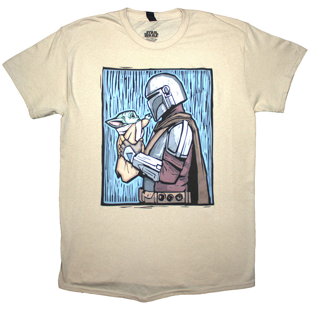 Star Wars The Mandalorian Holding Grogu Neutral