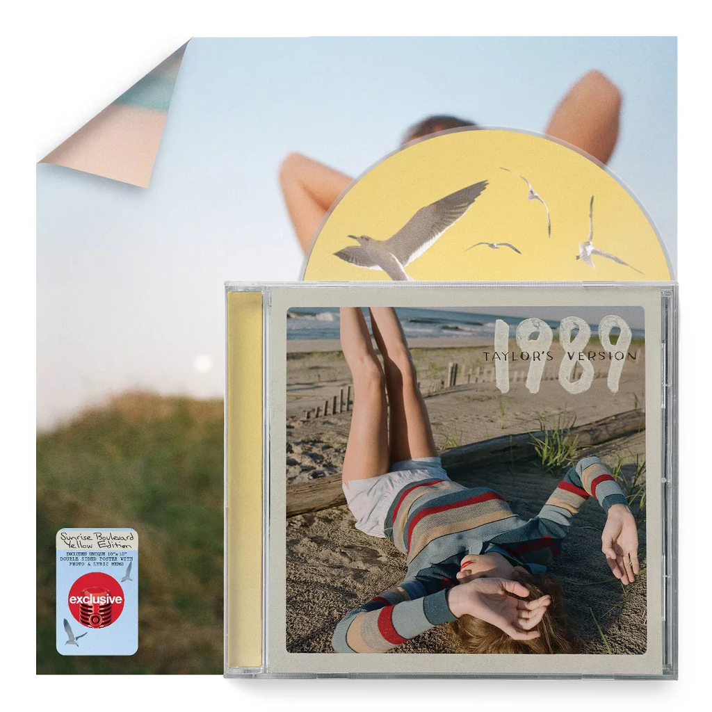 Taylor Swift 1989: Taylor's Version (Sunrise Boulevard Yellow Deluxe Poster Edition)