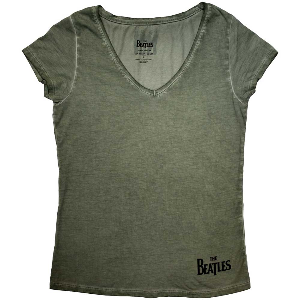 The Beatles Corner Logo Green