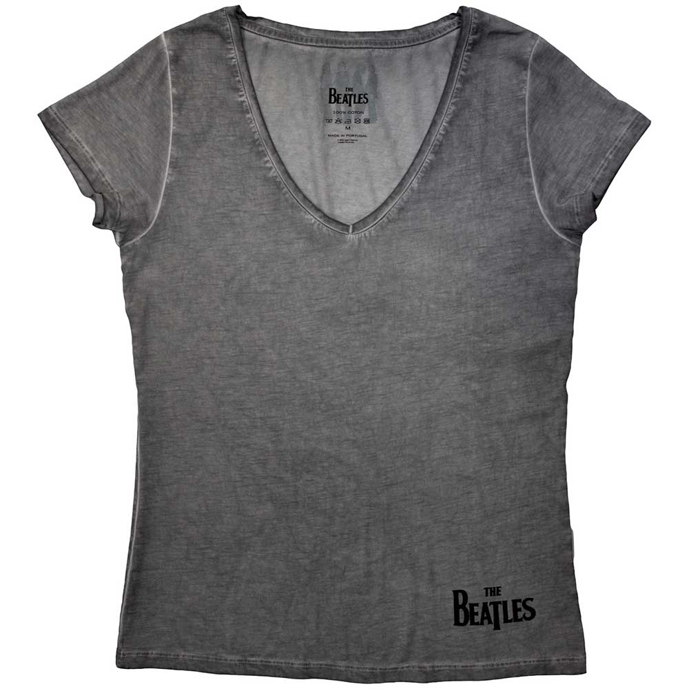 The Beatles Corner Logo Grey